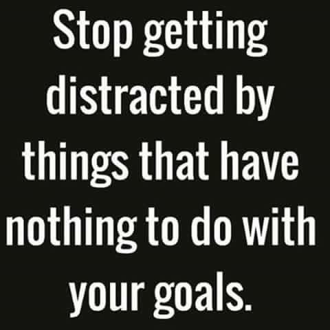 essien733's tweet photo. Stop getting distracted by others. Focus on your goals. #Focus #startup #EntrepreneurMotivation #management #money https://t.co/bUf59n11Ie