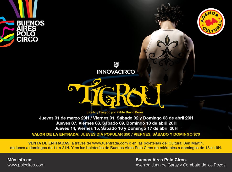 BAPoloCirco's tweet photo. Esta semana empieza "Tigrou"
No te lo pierdas!!! https://t.co/PeEiq7WFT8
