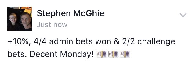FutbolFortune's tweet photo. Statistically the most profitable tipster group in the UK. Follow @GA_tipster or message @StephenMcGhie for info! 💷 https://t.co/nJig4VcjAm