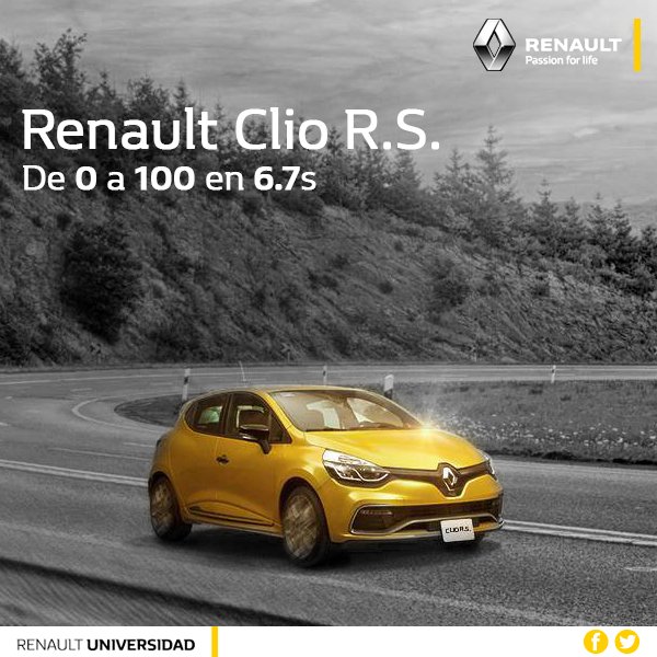 RenaultUniv's tweet photo. La mejor combinación entre lo clásico y lo deportivo. https://t.co/qQYtQjibTp