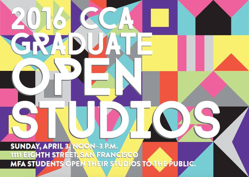 CACollegeofArts's tweet photo. Sunday: check out the #CCAMFA shows and tour graduate open studios! https://t.co/rP9SDZvKPP https://t.co/9qQSW1fhs6