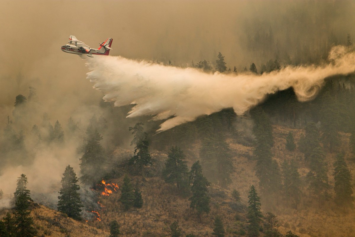 USFS has awarded contracts to #AeroFlite for two #CL415 water scoopers for wildfire suppression nationwide