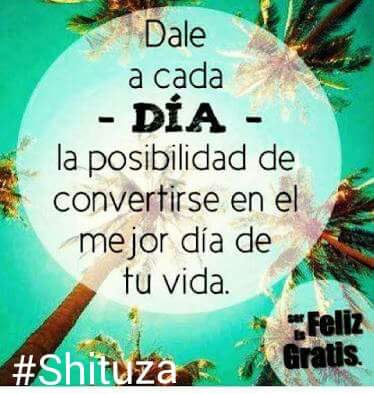 Shituza's tweet photo. Feliz inicio de semana te desea @Shituza !! 😉🍀
#PorUnPlanetaMejor #EcoMentes https://t.co/pJM3qigOF7
