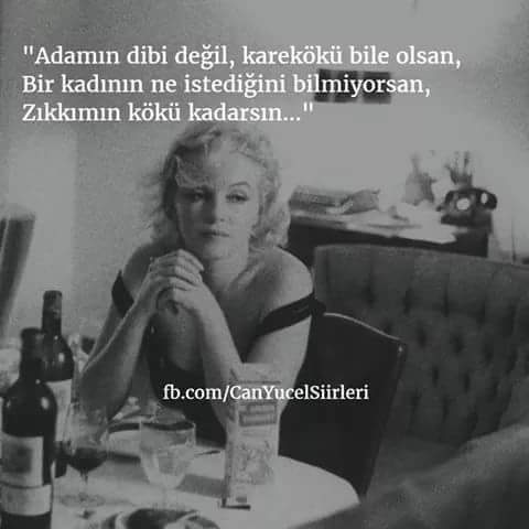 Zıkkımın kökü kadarsın