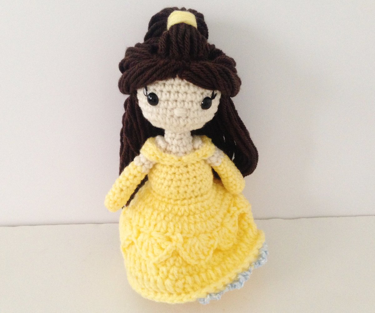 HelloSweetKids's tweet image. Come and See Crochet #Belle Beauty and Beast Inspired Doll at etsy.com/shop/helloswee…
