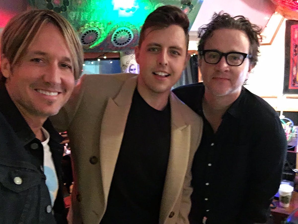 KeithUrban's tweet photo. A couple days in the studio with James Abrahart and Greg Wells was anything BUT "wasted time" - KU https://t.co/PAgtnn0ahu