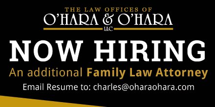 OHaraOHaraLaw's tweet photo. We are hiring an additional Family Law Attorney. See our website for more details. #wichitalawyer #wichitaattorney https://t.co/xhITG47lz0