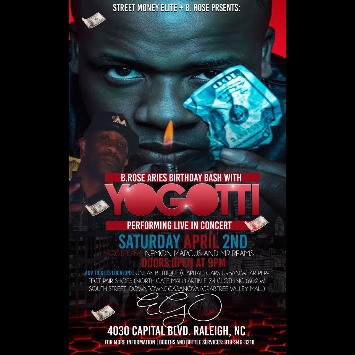 djshykey's tweet photo. @YoGottiKOM live in concert Saturday April 2nd @ ego 4030 capital Blvd https://t.co/Fi8EiAwqJ0