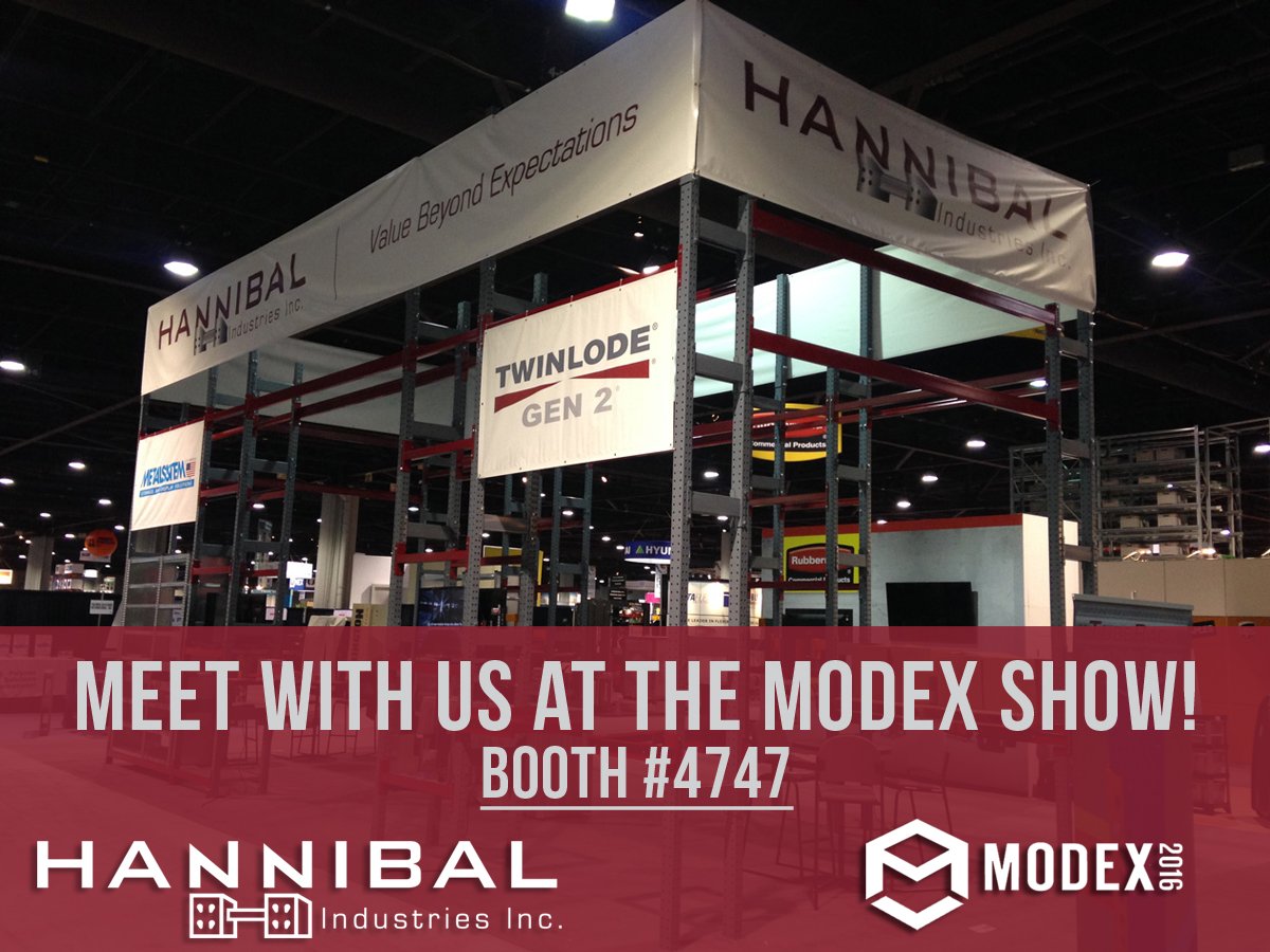 NucorWarehouse's tweet image. The #MODEXShow is one week away! Visit us at our booth #4747 to see all of the exciting news coming from Hannibal!