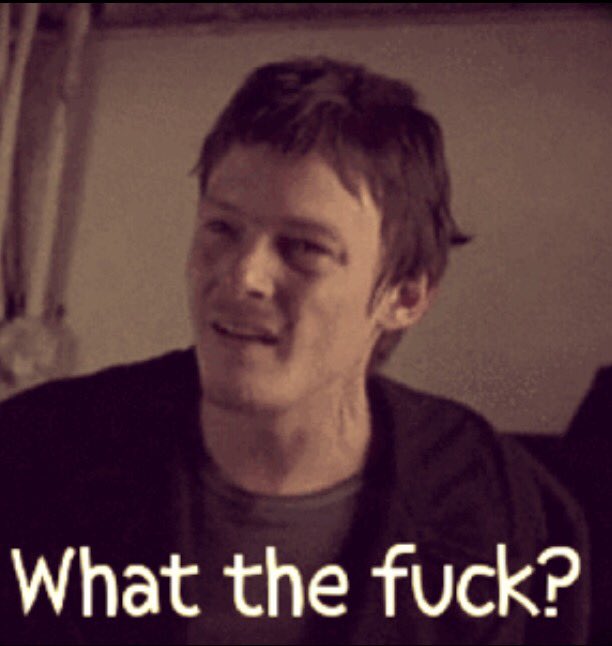 ldavisusa's tweet photo. My feelings about #TWD ep last night 💀 @wwwbigbaldhead @cher_harle @ReedusUgotthis @melaniebarron51 #NormanReedus 😱 https://t.co/gzvoRxooGR