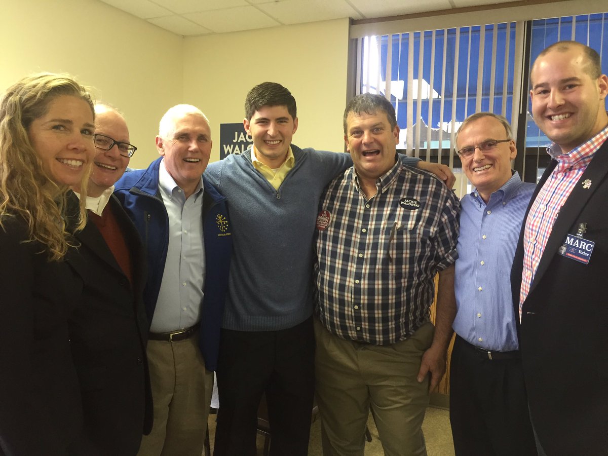 #DyngusDay with <a href="/elkhartgop/">Elkhart County GOP</a> <a href="/BlakeDoriot/">Blake Doriot</a> @mike_pence <a href="/SuzieWeirick/">Suzie Weirick</a> <a href="/RepWesco/">Timothy Wesco</a> <a href="/dougmillerIN/">Doug Miller</a> Wes Culver