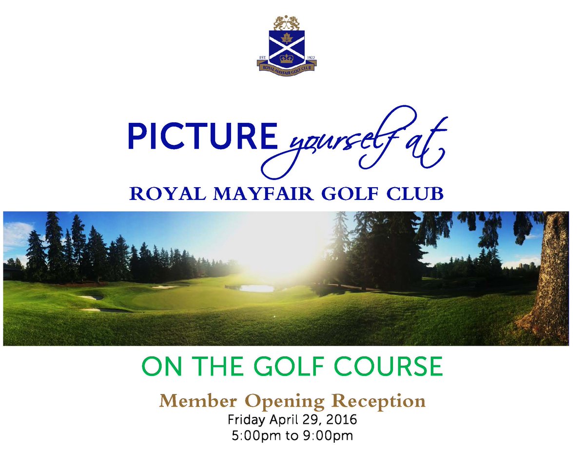 RoyalMayfair's tweet image. #1members we hope to see you Friday April 29th for our annual Member Opening Reception!