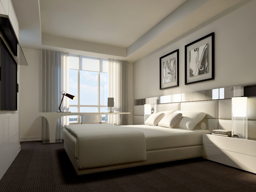 U31design's tweet image. Clean lines &amp;amp; simple forms in this #modelsuite @88Scott_Concert, #interiordesign by @cray_ative, #VR #toronto #U31