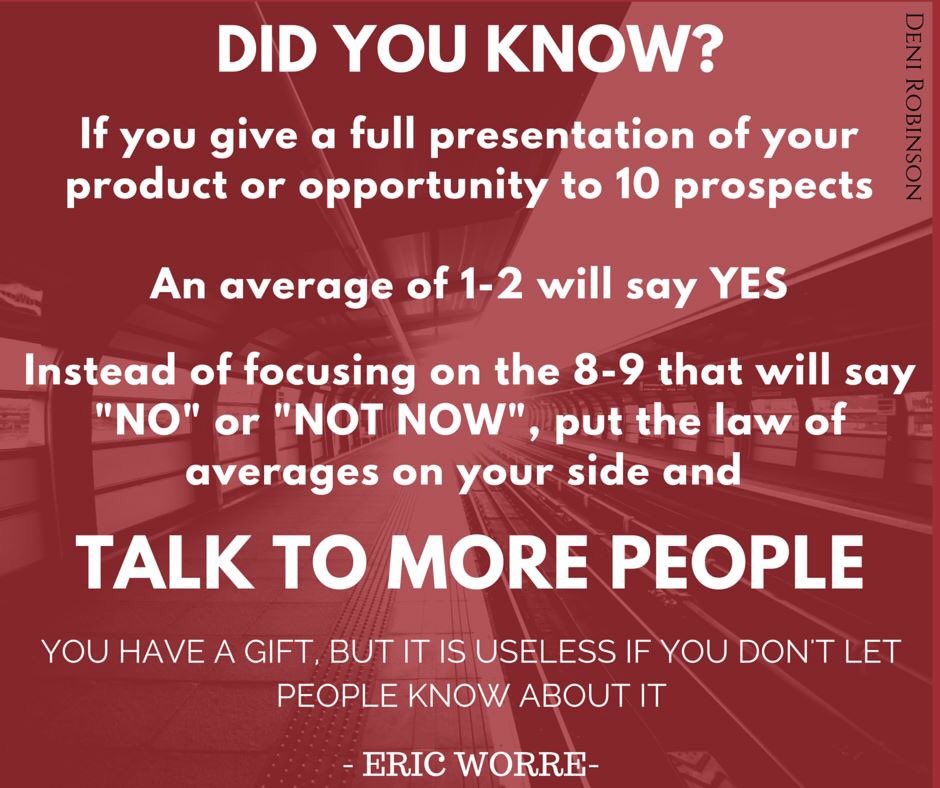 More equals more! #NetworkMarketing