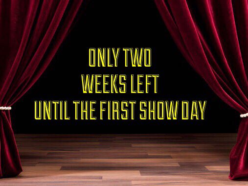 SEARS2016's tweet photo. hope everyone is very excited! 🎭 don't forget to tweet us pictures of your rehearsals and journeys to REGIONALS! 🎭 https://t.co/yEzHvPQHr0