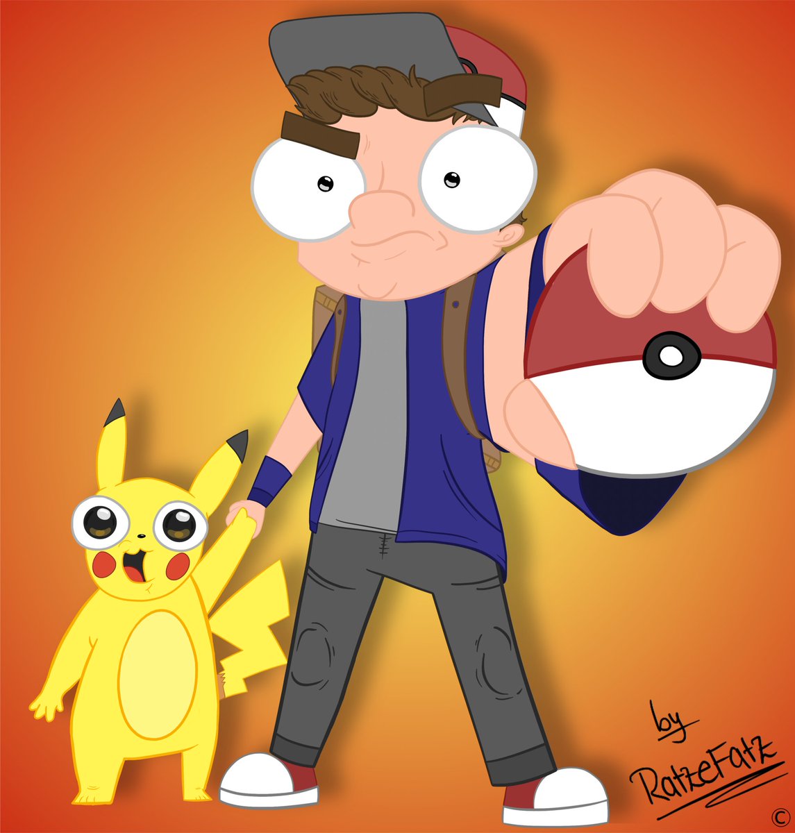 RatzeFatzYT's tweet photo. ✏ Hey @FazonHD hier dein "gewünschtes" FanArt ✏

😉 hoffe es gefällt dir 😉

🎨 #RatzeFanArt 🎨 https://t.co/rzI4E06Vd6