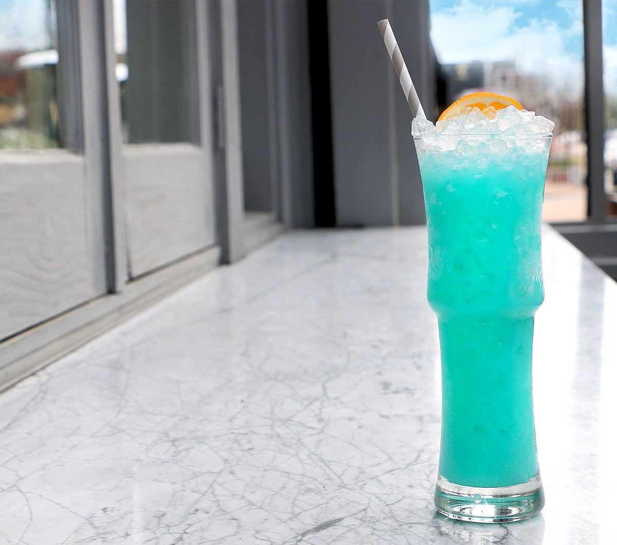 Monday blues. #bluehawaii #cheers #indulgewisely