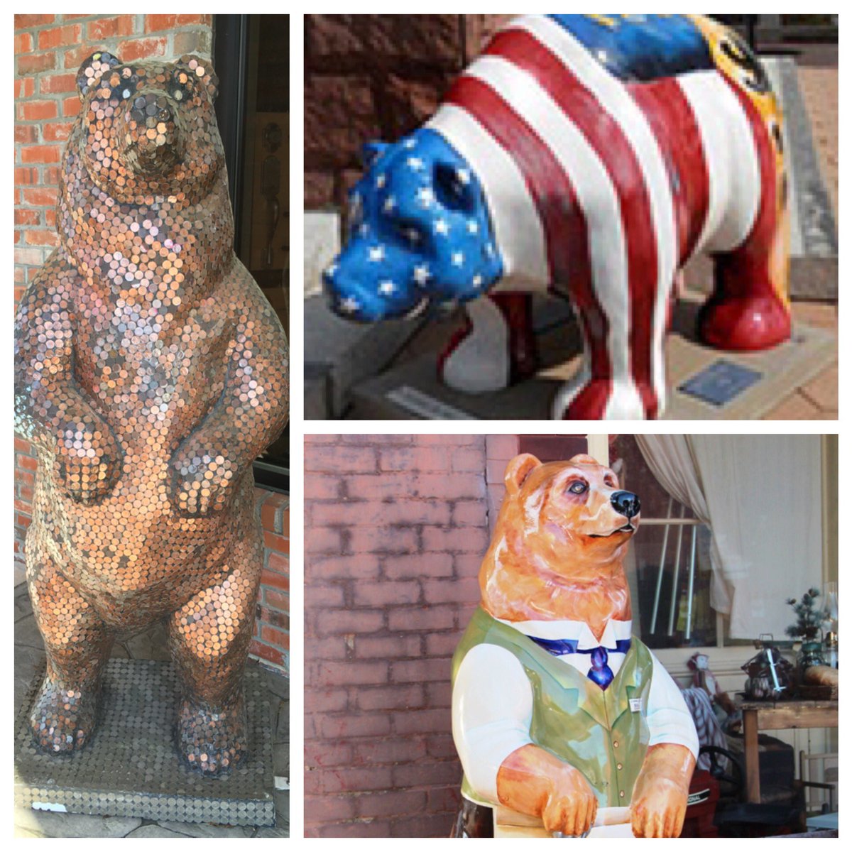 slynch_10's tweet photo. Bear hunting in New Bern, NC! #bearstatues @CityofNewBern @newberndowntown https://t.co/HyzwLUd9i9