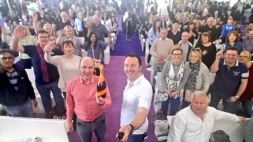 Another great tasting by @TheWineTipster @ideal_home_show London - Delicious Prosecco! @Thirst_Pockets @Ocado