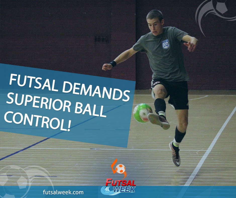 #futsal demands superior ball control, fast footwork, and precise passing. 

#FutsalisHere: futsalweek.com