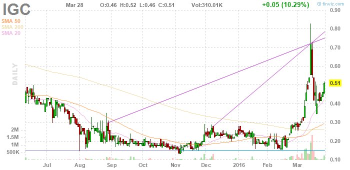 beach_trades's tweet photo. $IGC Amex #MjStocks #PotPlays https://t.co/eoO8MlUz8W