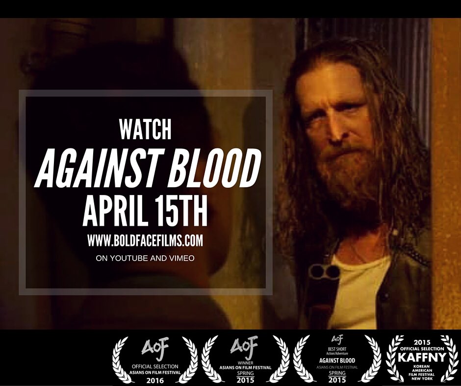 AgainstBlood's tweet photo. Watch for this guy... On April 15th!
#indiefilm #supportindiefilm #indiefilmmakers #red #AgainstBlood #shortfilm https://t.co/I2RQqtUzcL