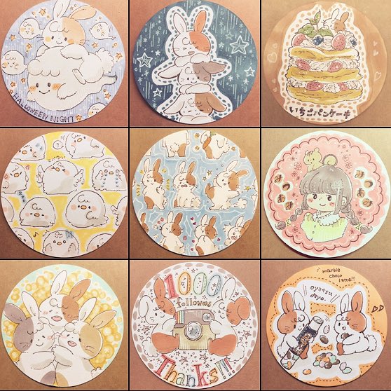 @Lupopo_cafe
素敵な企画をありがとうございます( ˊᵕˋ )
うさぎや動物をメインに、きらきら、こまごました絵を描いております🐇🌸
4/2~3 「ミニ原画展in原宿」に参加させて頂きます!
よろしくお願い致します!