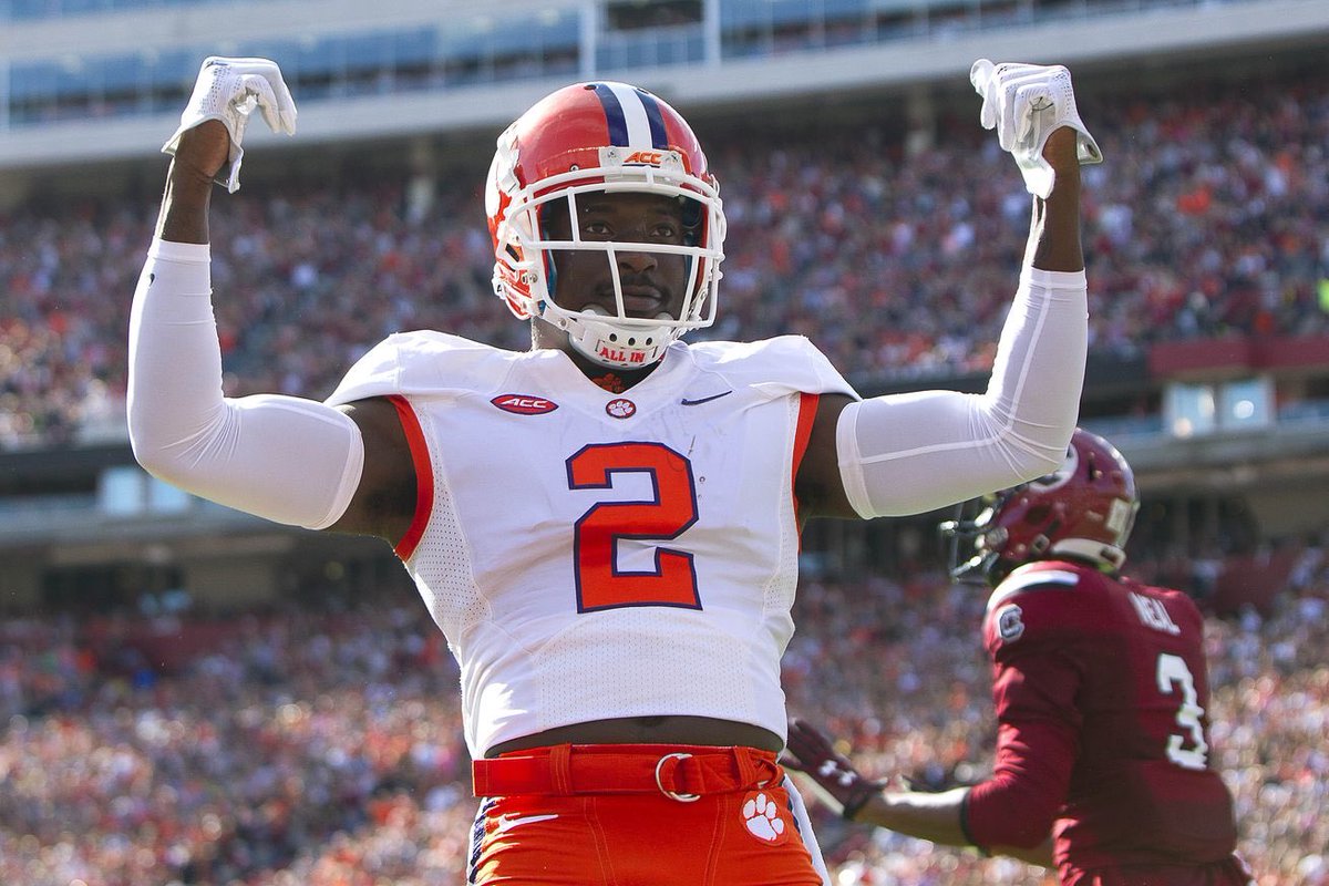 SPORTalkSaints's tweet photo. RETWEET if you want to see the #Saints draft #Clemson DB Mackensie Alexander with the 12th overall pick!

#WhoDat https://t.co/TxsZh7vOXb