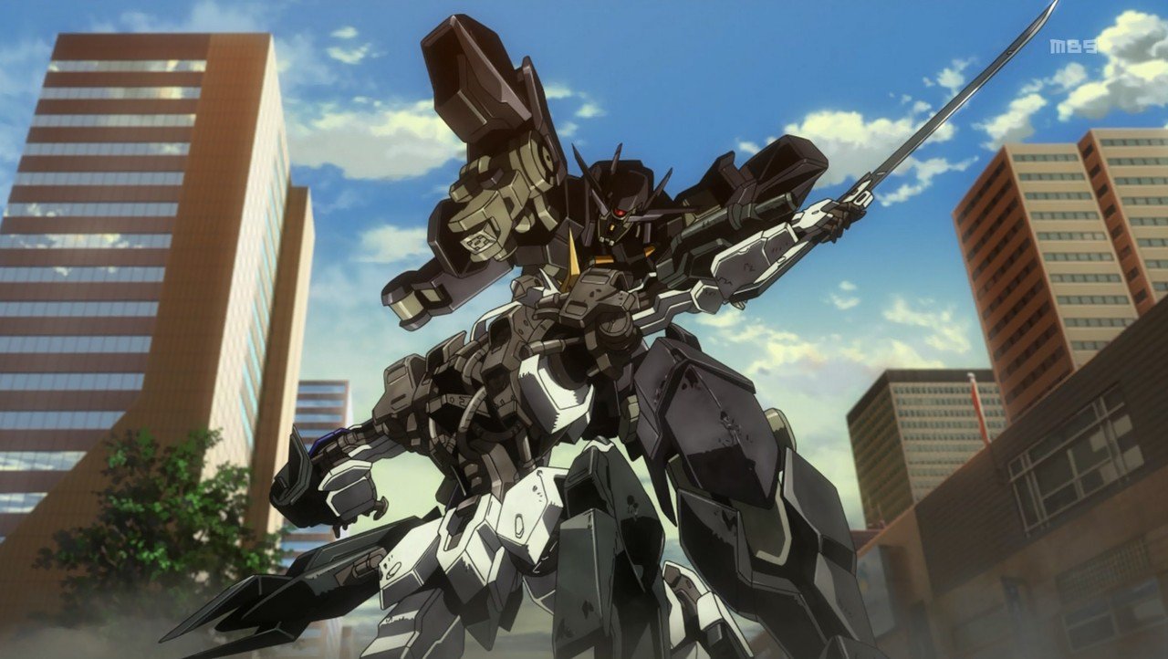 ねおクマ No Twitter ネタバレかますが オルフェンズ最終回で上半身のアーマーパージして長ドス振り回すバルバドスが 俺にはブラクラの銀さんに見えたんや ようするにヤクザが紋々広げてるイメージでしょこのシーン T Co Umtfnp8nru