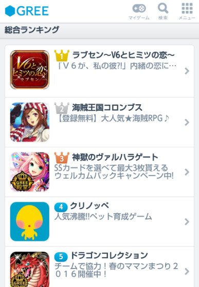 夢見 Gree 恋愛ソーシャルゲーム ラブセン V6とヒミツの恋 今現在 Greeの総合ランキング1位 おめでとうございます T Co Ohpzbuquno