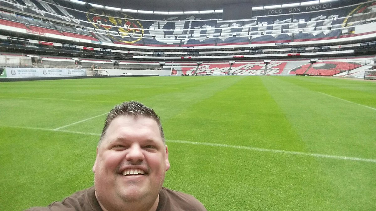 markeelliott's tweet photo. Great tour of Azteca ahead of the #canmnt game on Tuesday @supportCDNsport https://t.co/QyTnB9a1YD