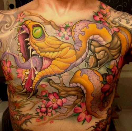 TattedMag's tweet image. Tattoo by Victor Chil