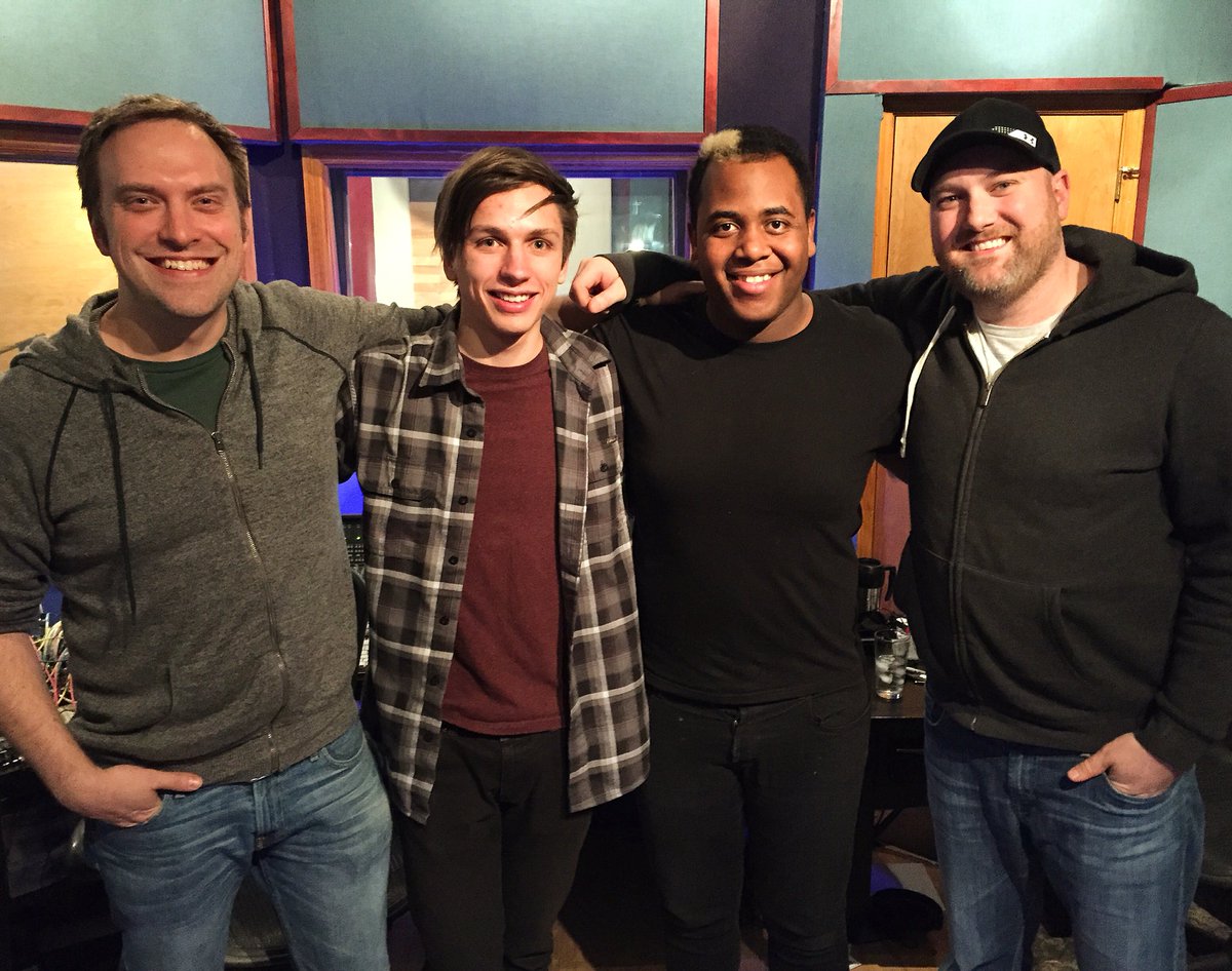 LittleTimeOff's tweet photo. Just finished tracking with @ZKProductionsGA Such a great experience working w/ @TheRealZackOdom &amp; @KennethMount ❤️ https://t.co/CIJxeAv4m0