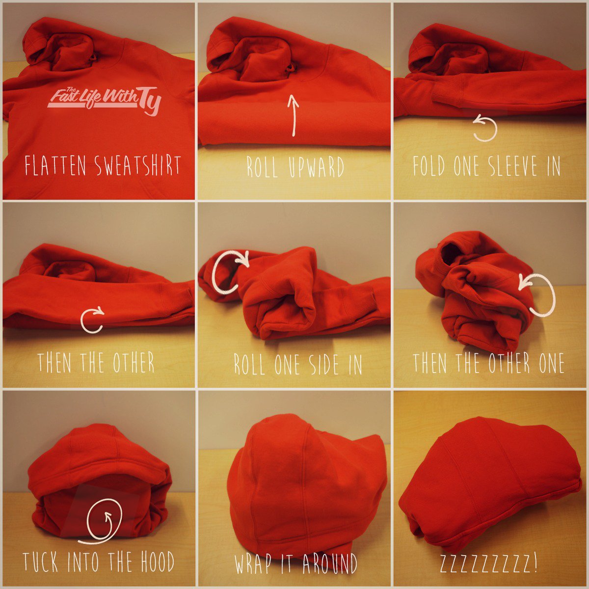 Airplane pillows are not so comfortable, but I learned my hoodie is... and yours can be too! Travel in comfort!