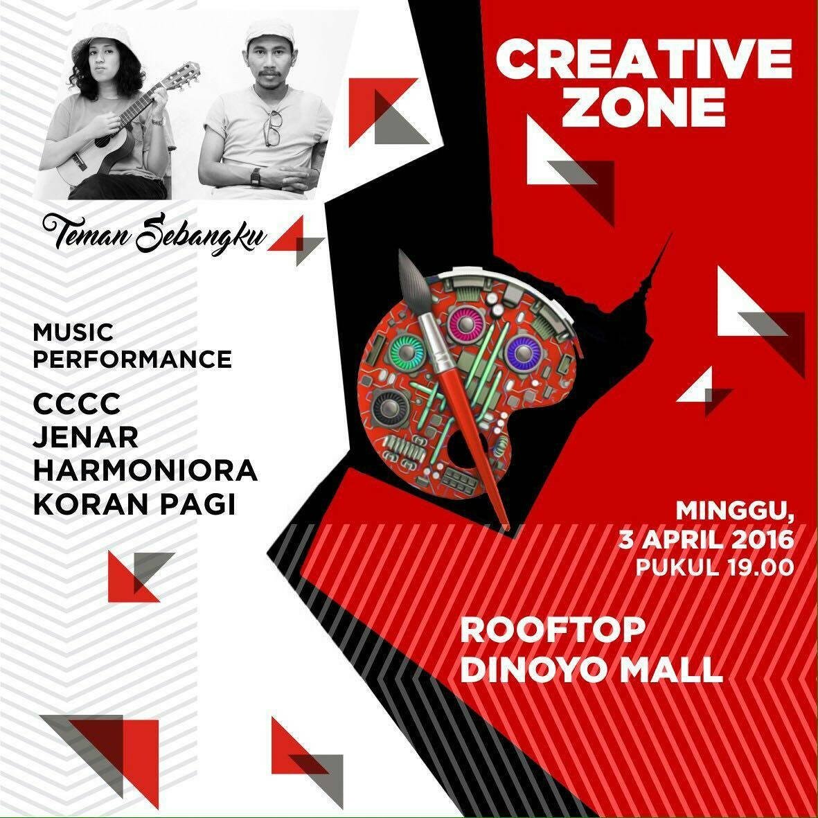 (3/4) <a href="/KORANxPAGI_MLG/">Ig: koran_pagi</a>  perform lagi! 
Di Rooftop Dinoyo Mall acara dari Azone! 

Wait it!