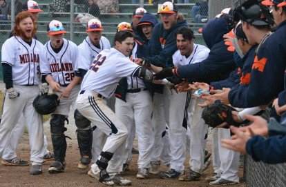 Midland_Sports's tweet photo. Midland University baseball upends No. 5 Bellevue University, 9-1
 - https://t.co/SJoClX6ygi https://t.co/sUTHIzJ2q9