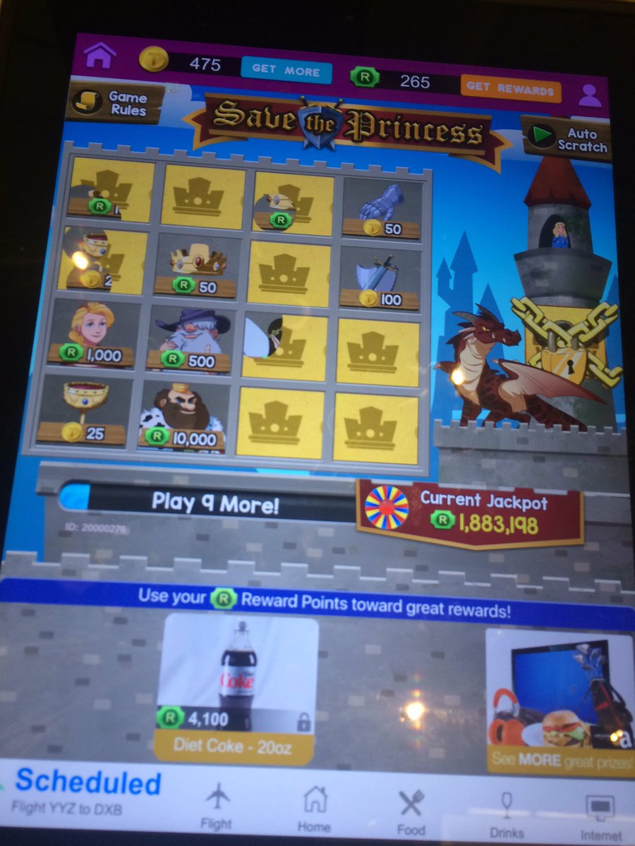 dw_waterson's tweet image. Playing scratch &amp;amp; wins at @TorontoPearson #yolo #savetheprincess #wedontneedsaving