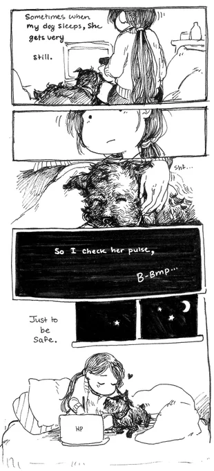 I made some scribbly little comics, I have these kinds of thoughts often so maybe I'll make more?
1 