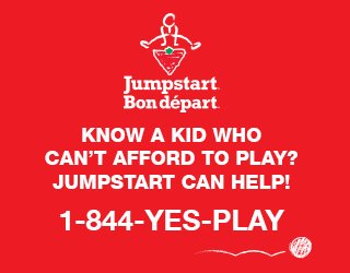 1 in 3 Canadian families cannot afford to enroll their kids in organized sports. Jumpstart can help! #CTJumpstart