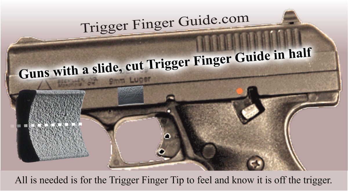 FingerGuide's tweet photo. Feel and know, now your in control with Trigger @FingerGuide #gunsafety #range https://t.co/7rKCPuV0x8