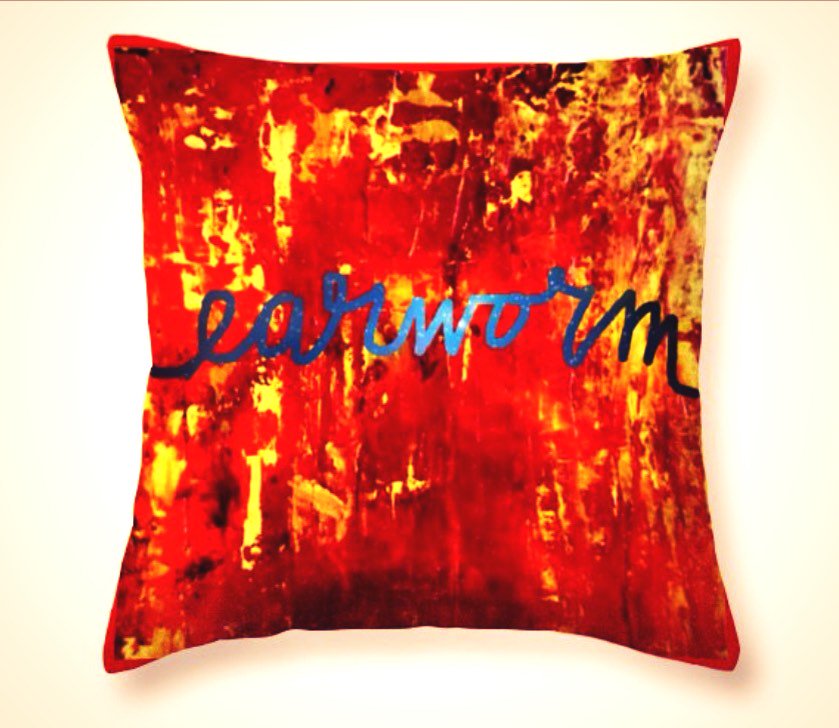 MarsZonorosky's tweet photo. earworm ThrowPillow #luxury #designthinking #stylecodelive #StylishSurprise #decoratingrules #homedecor #earworm https://t.co/XaxYBS8RB5