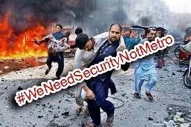 RealSumairaPti's tweet photo. #WeNeedSecurityNotMetro
Whts ur budget 4 security
Ur children r save in bullet
proof parks wht about the
poor https://t.co/8U0EVkuYBP