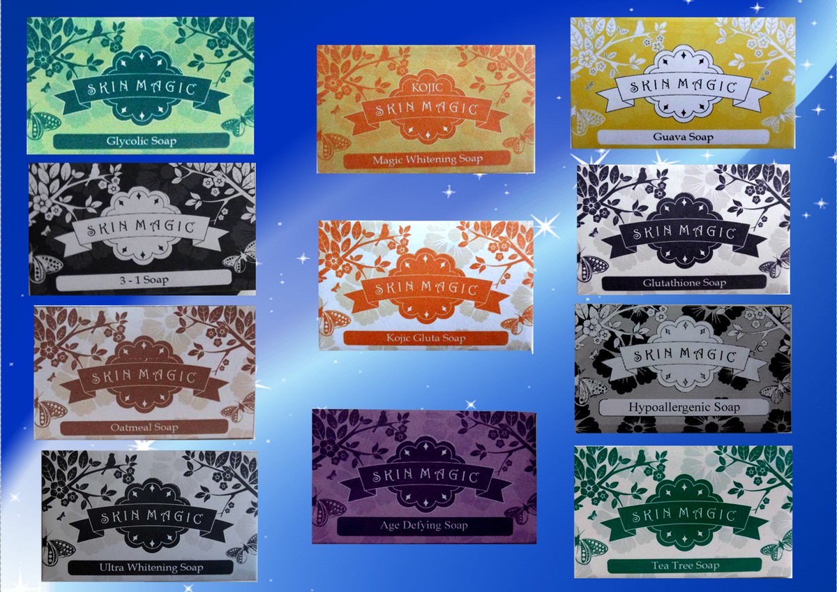 skinmagic0815's tweet photo. Our newest packaging for Soap! but still same content as Skin Magic soap (135grams). #skinmagic0815 https://t.co/8qg6XL649c