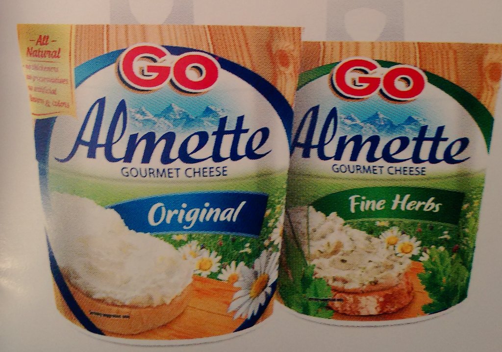 yesteethatsme's tweet photo. @GoCheeseIndia #GoCheeseWorld Go #Almette Cheese Original and Fine Herbs, perfect partners for our taste pallet. https://t.co/RSmUkCr5Au