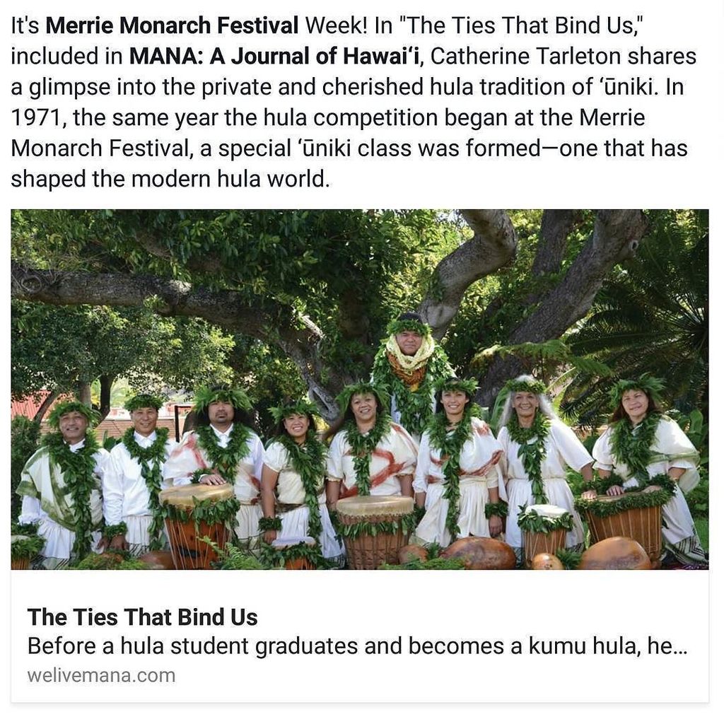 manamagazine's tweet photo. It's #MerrieMonarch week! "The Ties That Bind Us" by Catherine Tarleton shares a glimpse i… https://t.co/WLp9fkjyDi https://t.co/Xqa2a9YwWE