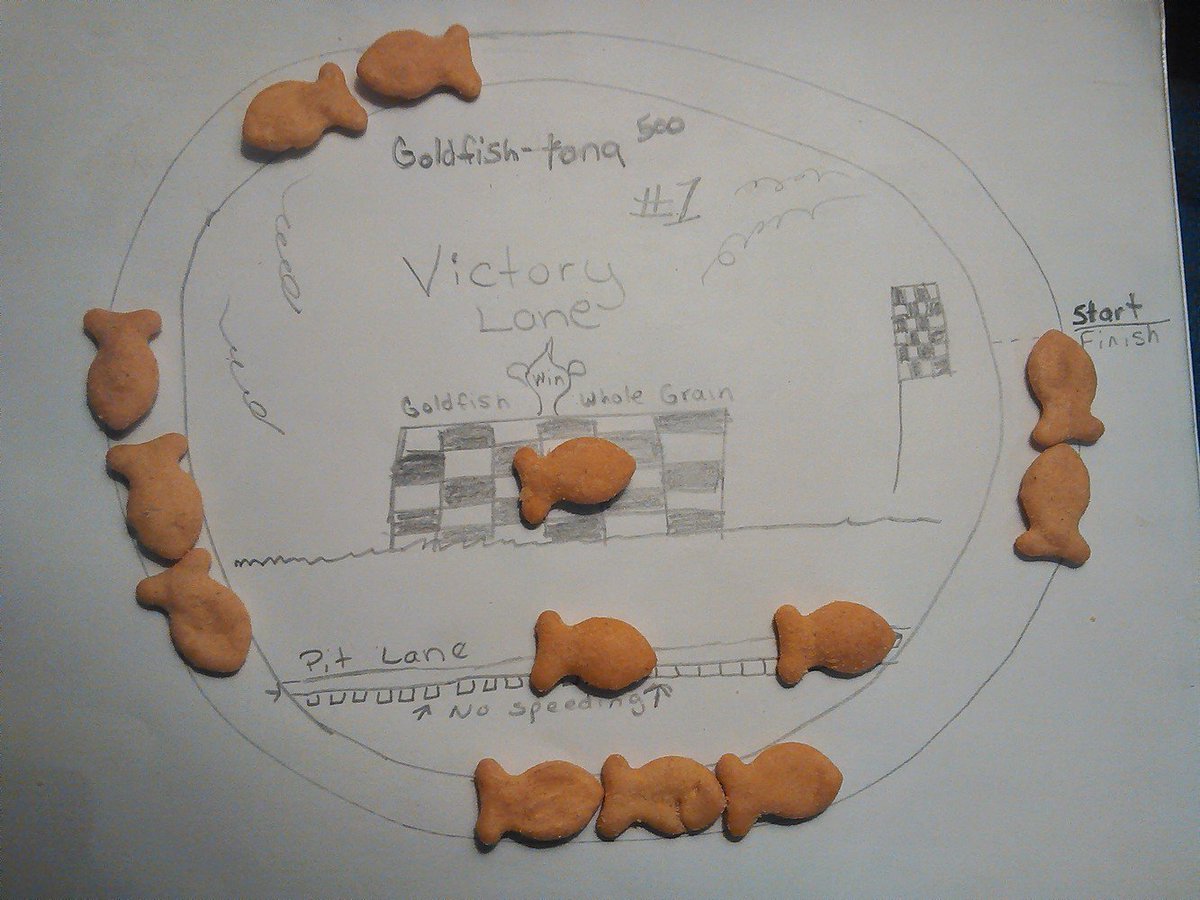 Cree2See's tweet photo. Let's go Racing goldfish! #GoldfishTalesPromotion #GoldfishTalesPromotion #GoldfishCrowd #sponsored https://t.co/q2KCEZ3s6o