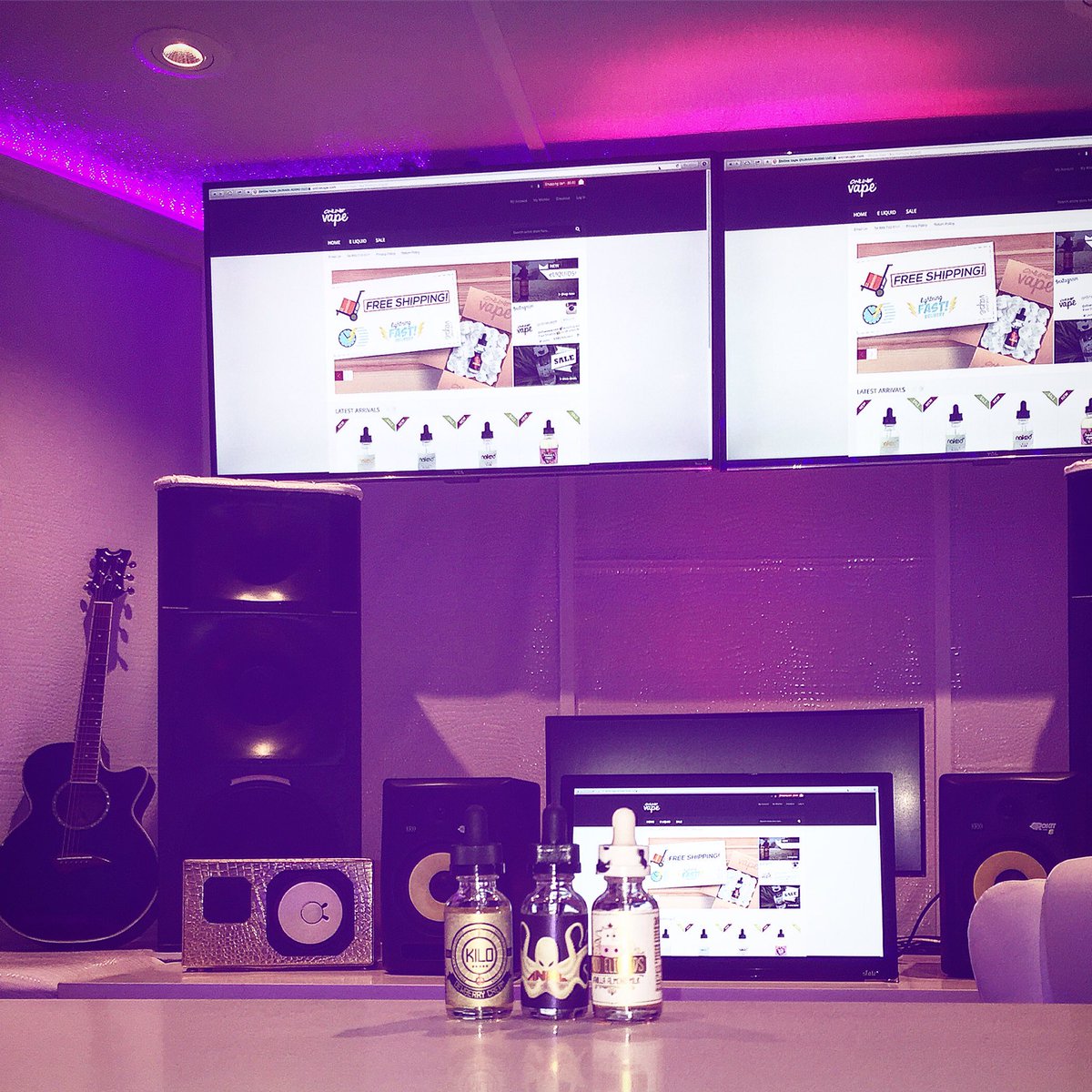 online_vape's tweet photo. Vape Studio 💨🎤 #vapeon #vapelove #onlinevape #vape #vapefam #vapedaily #ejuice #eliquid #vapes #vapelovers #follow https://t.co/Ia20bZwWYc