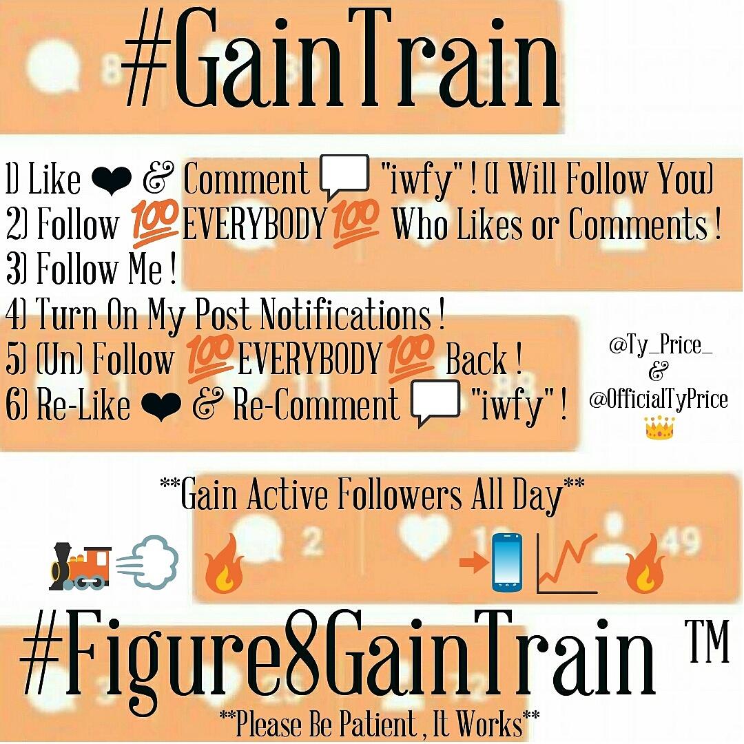 Ty_Price_'s tweet image. #RETWEET 
🙏 Follow 🏃 @Lolz_itsjada &amp;amp; 💯EVERYBODY💯 who; “Retweets” 🔁 &amp;amp; &quot;likes&quot; ❤ this #Figure8GainTrain to GAIN🚂