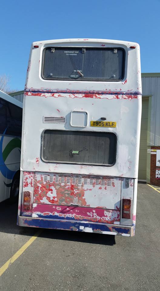 BlkpoolDesign's tweet photo. The Bridge church before &amp; after paintshop looking great ready for vinyl signs now Off to @UKSignSolutions https://t.co/4FJQtkcwZ8