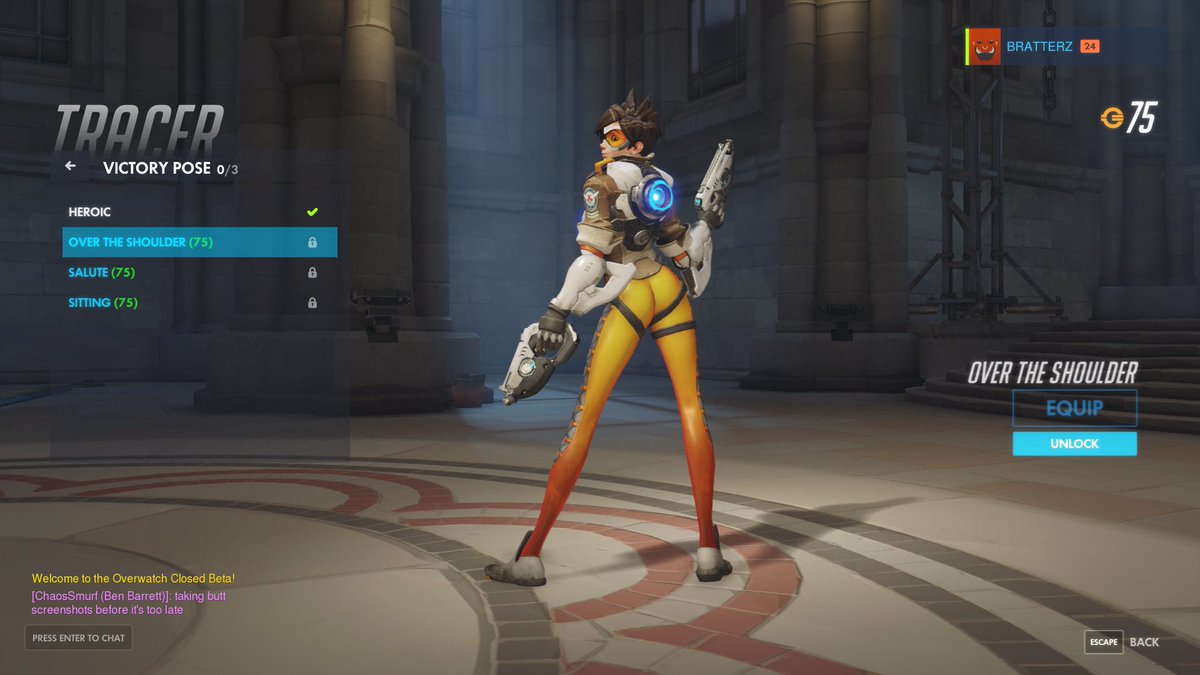 Overwatch: Blizzard remove pose sensual do jogo a pedido de